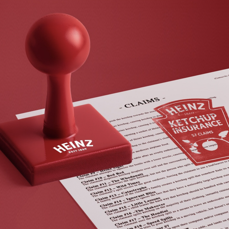 Heinz Ketchup Insurance